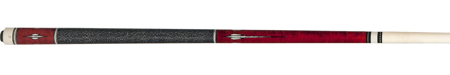 JP12-S Wine Cue Stick with Black and White Linen Wrap 12mm