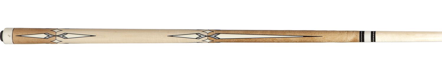 JP18-S Pechauer Natural Stain No Wrap Cue Stick 12.75mm