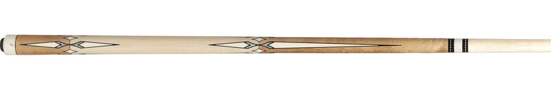 JP18-S Pechauer Natural Stain No Wrap Cue Stick 12.75mm