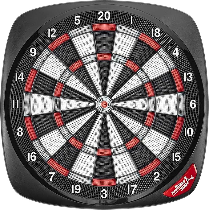 Arachnid SDB4000 Electronic Soft Tip Smart Dartboard with Online Game Play, Black