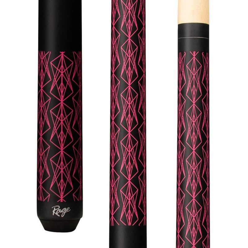 Rage Matte Magenta Matrix Wrapless Cue Stick