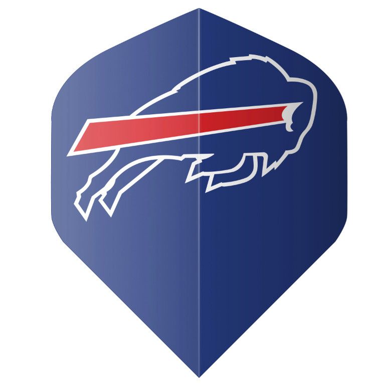 NFL BUFFALO BILLS DART FLIGHT SET BLUE
