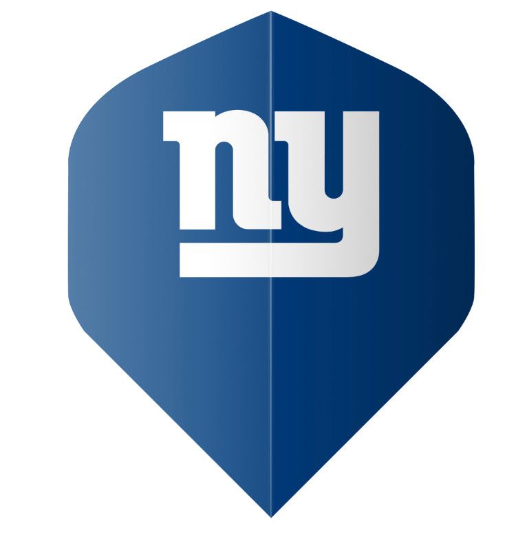 NFL GIANTS DART FLIGHT SET BLUE