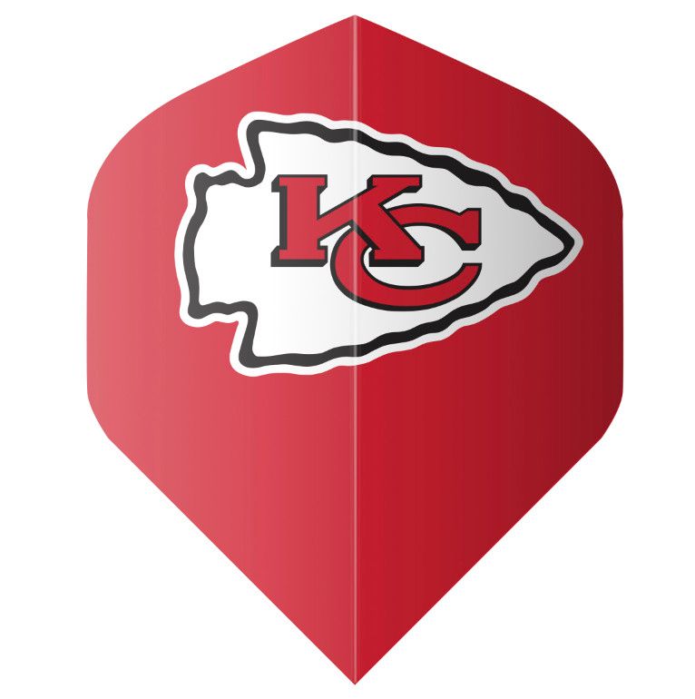 NFL CHIEFS DART FLIGHT SET RED