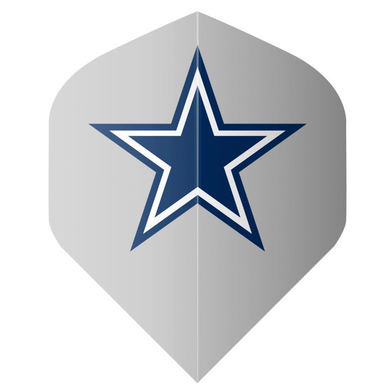 NFL COWBOYS  DART FLIGHT SET GREY