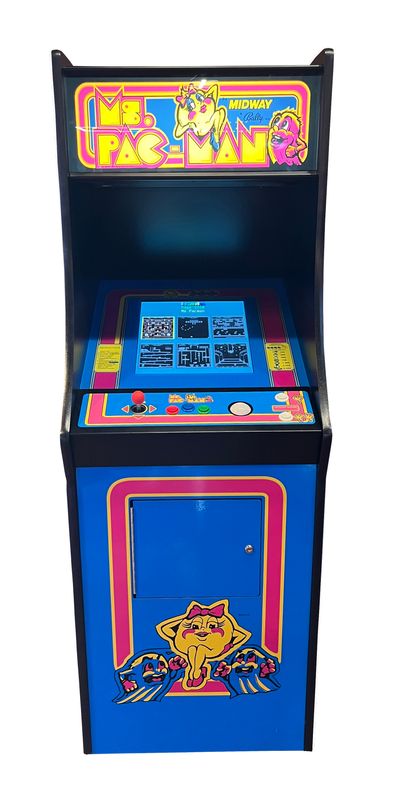60/1 Multicade Stand Up Consumer (Home) Edition -Upgraded Ms. Pac Man Wrap -19&quot; monitor