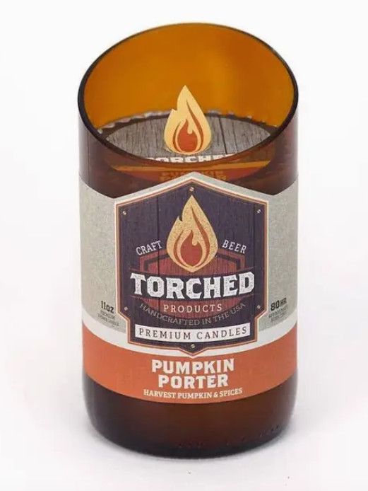 Torched Bomber Candle - Pumpkin Porter 11oz
