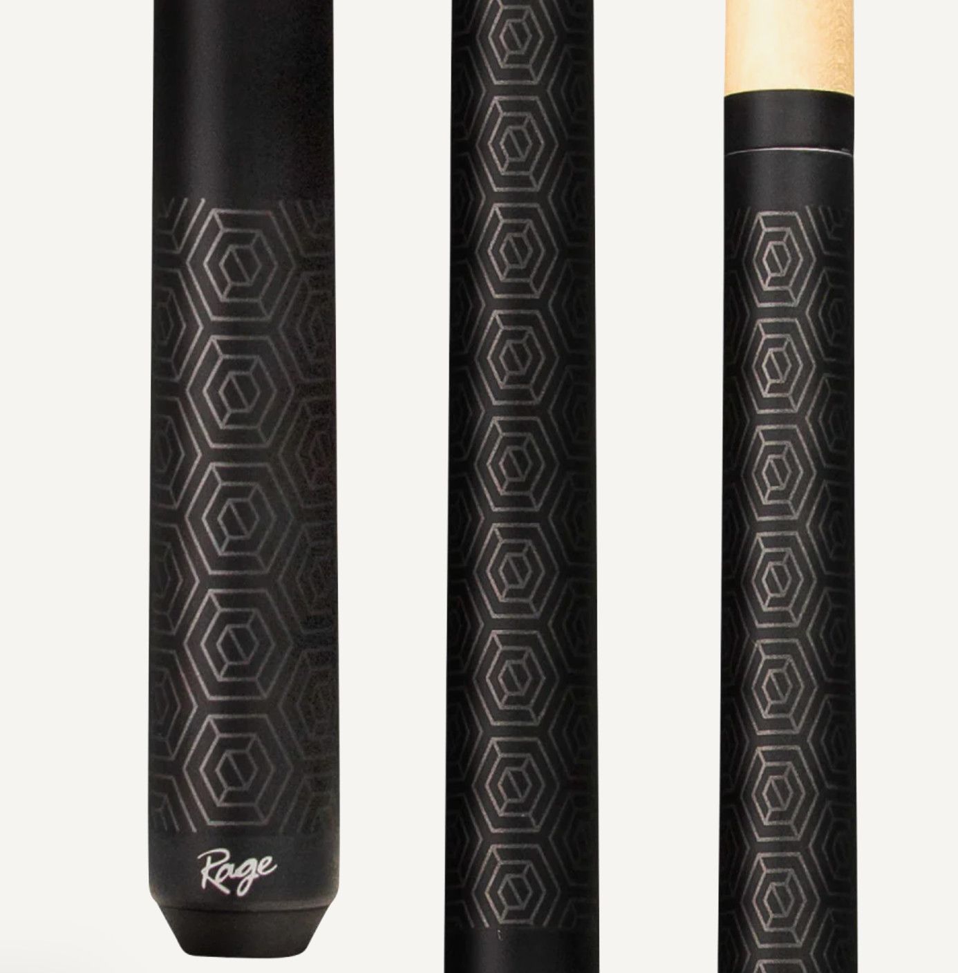 Rage Matte Raven Rambler Wrapless Cue RG113