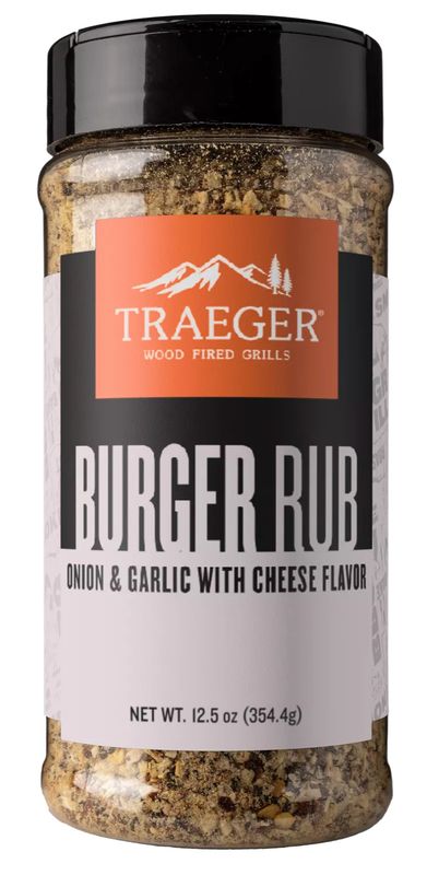 Traeger Smash Burger Rub - Onion, Garlic &amp; Cheese Flavor - 12.5oz