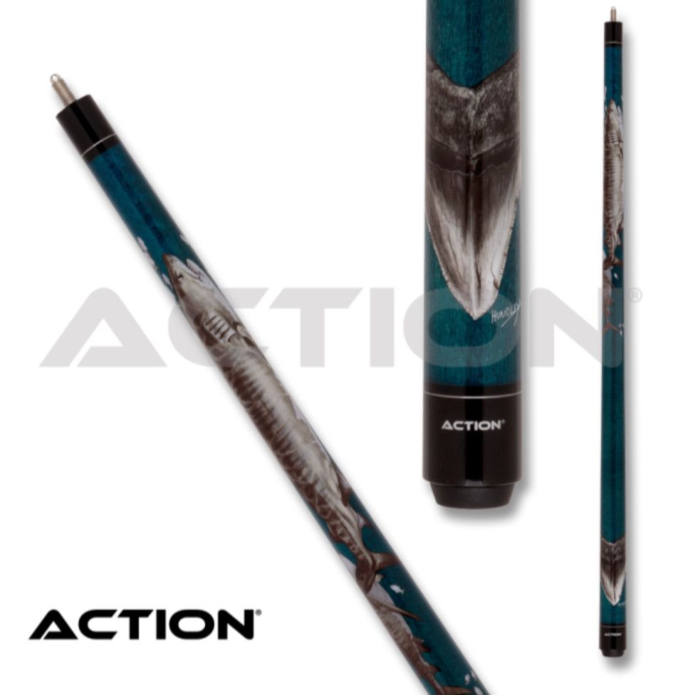 ADV123 Action Adventure Series Shark Cue Stick