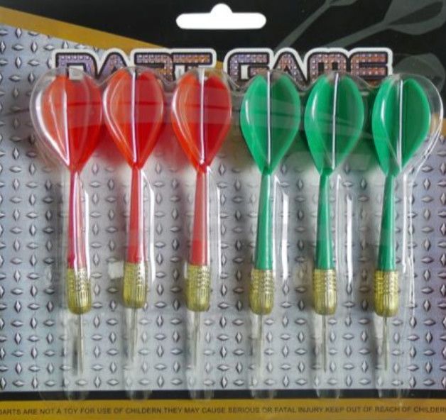 Steel Tip Darts - Pack of 6