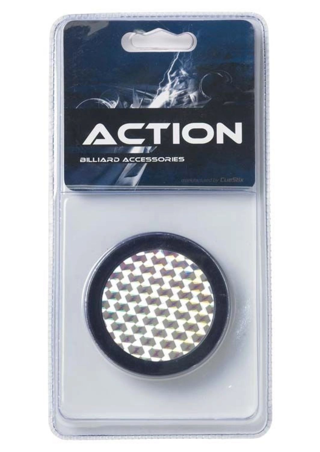 Action GAPKS Air Hockey Puck Silver &amp; Black- Blister Pack