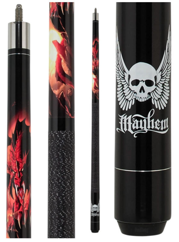 MAY10 ACTION MAYHEM SERIES CUE STICK 19oz