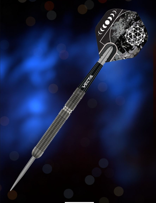 WINMAU CALLISTO STRAIGHT BARREL STEEL TIP DART SET