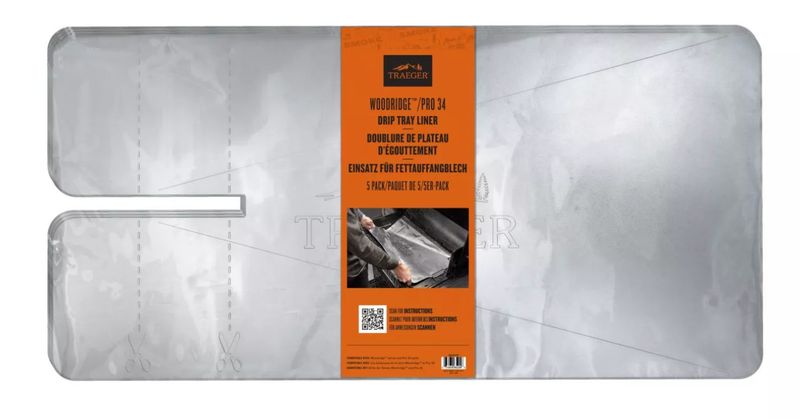 Drip Tray Liner 5pk Woodridge series Pro 34