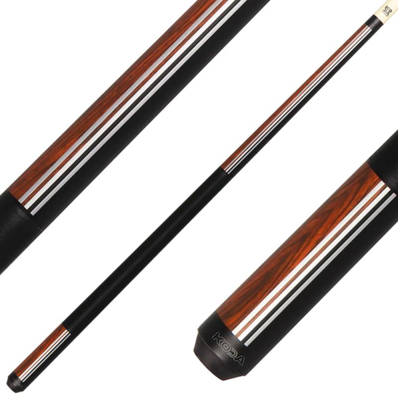 Koda Split Design Cocobolo &amp; Black Cue Stick KD29CO