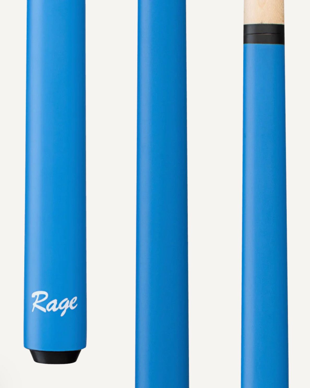 Rage Electric Blue Youth Cue Stick RGY02 52&quot;