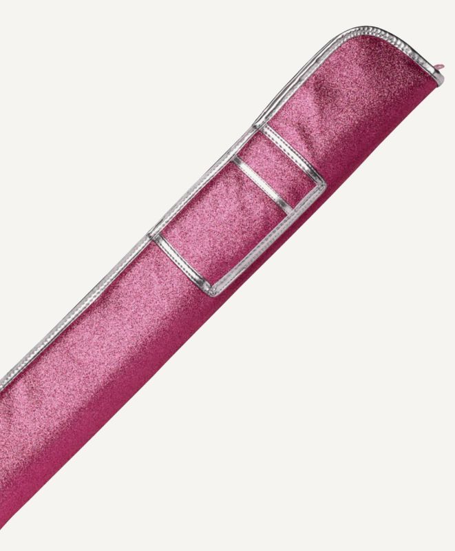 Players Pink and Silver Youth Soft Case FOR 52&quot; CUE