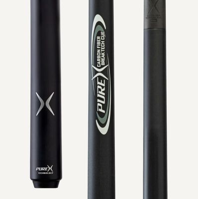 Pure X Carbon Fiber Break Cue STICK WRAPLESS