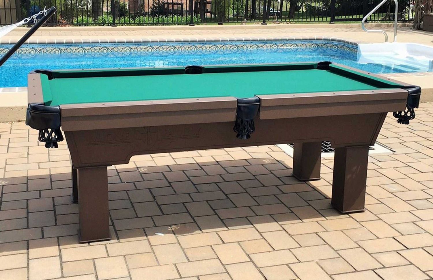 Caesar Outdoor Pool Table
