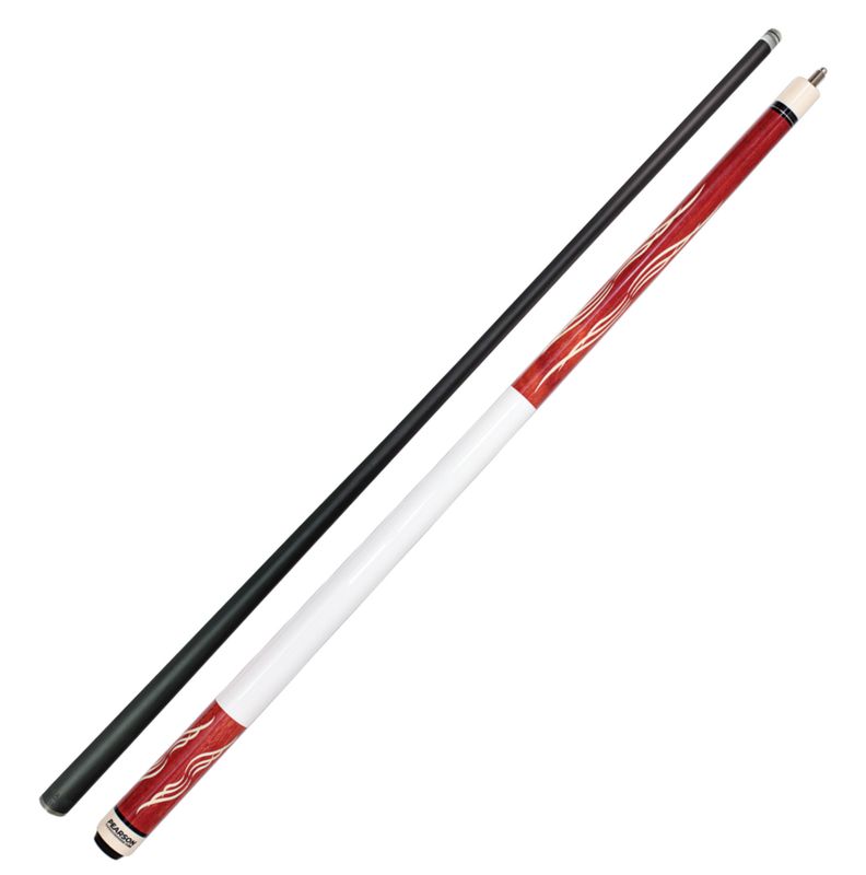 PK-Red Pearson Cue Stick with Carbon Fiber Shaft