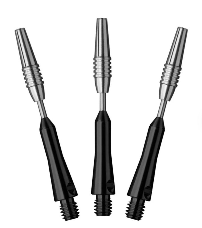 GLD Shockwave Spinning Dart Shafts - Medium Black