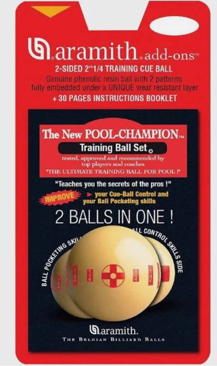 ARAMITH POOL-CHAMPION Training CUE BALL