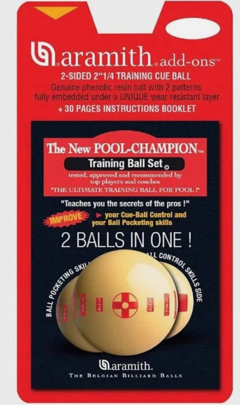 ARAMITH POOL-CHAMPION Training CUE BALL