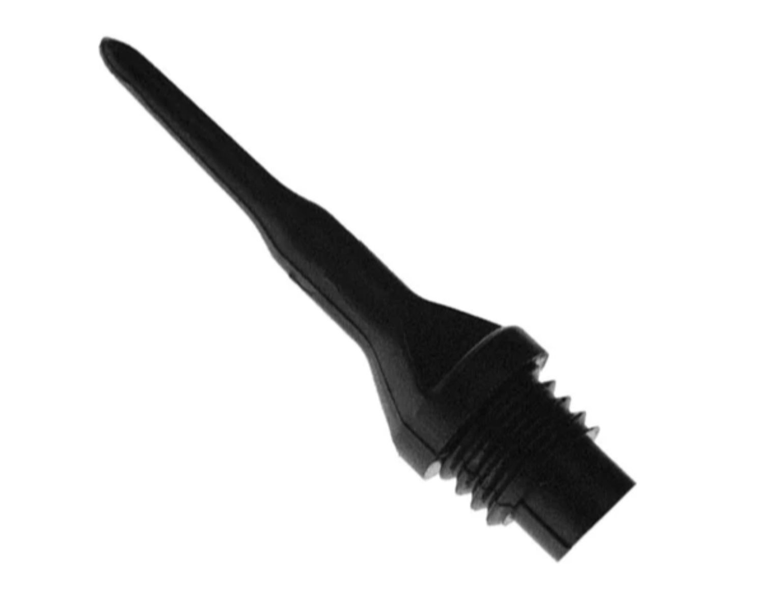 Viper Diamond Tips 1/4&quot; 50 ct Soft Dart Tips Black