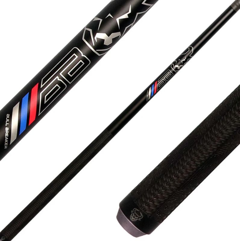 BULL BREAKER SPORT GRIP 12.85MM BULL CARBON BREAK CUE STICK