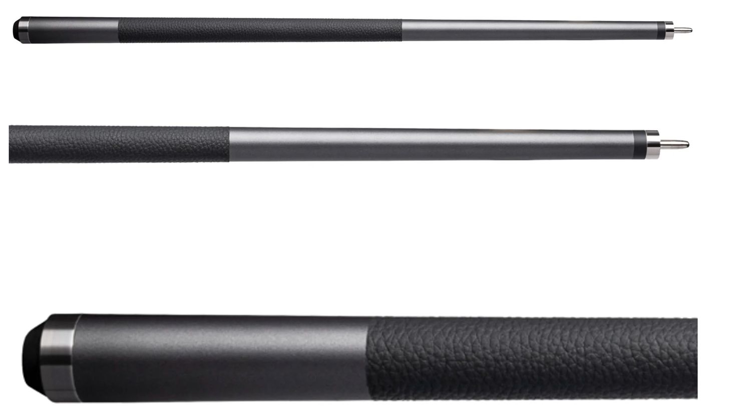 LD10 CUE STICK W/ 11.75MM BULL CARBON RK SHAFT - Gun Metal -19 oz