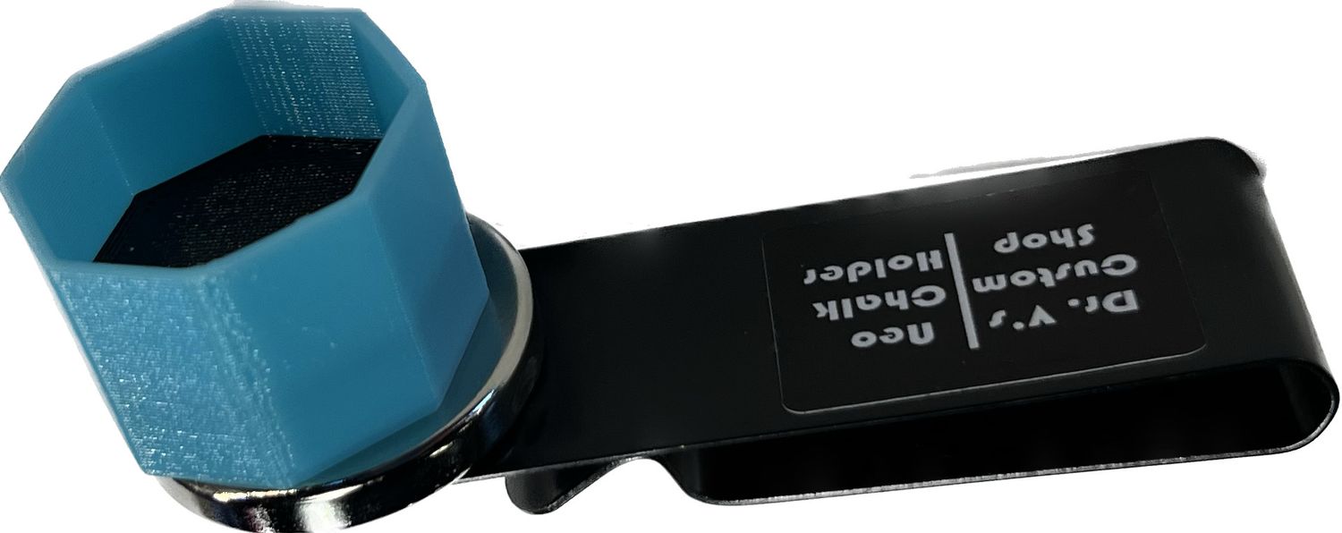 Dr. V&#39;s Magnetic Pocket Chalker Chalk Holder - Made in the USA, Color: Blue, Size: Fits Predator/ Toam Octagon