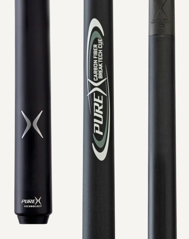 Pure X Carbon Fiber Break Wrapless Cue Stick