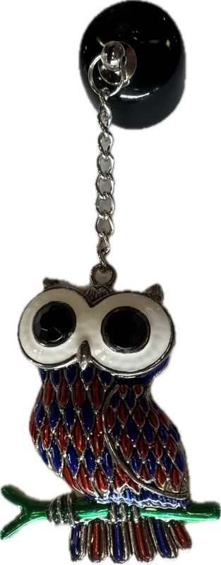 TAOM POCKET CHALKER THEMED CHALK HOLDER -  METAL BEADED OWL