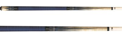 Koda 12.5mm LD Blue Black &amp; Natural  No wrap Cue Stick KL181