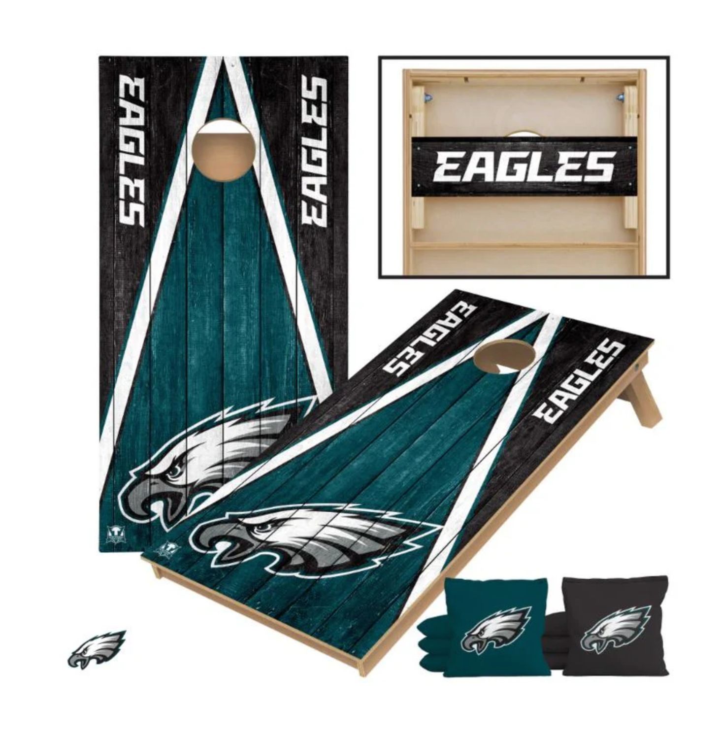 Philadelphia Eagles 2x4 Tournament Cornhole Set
