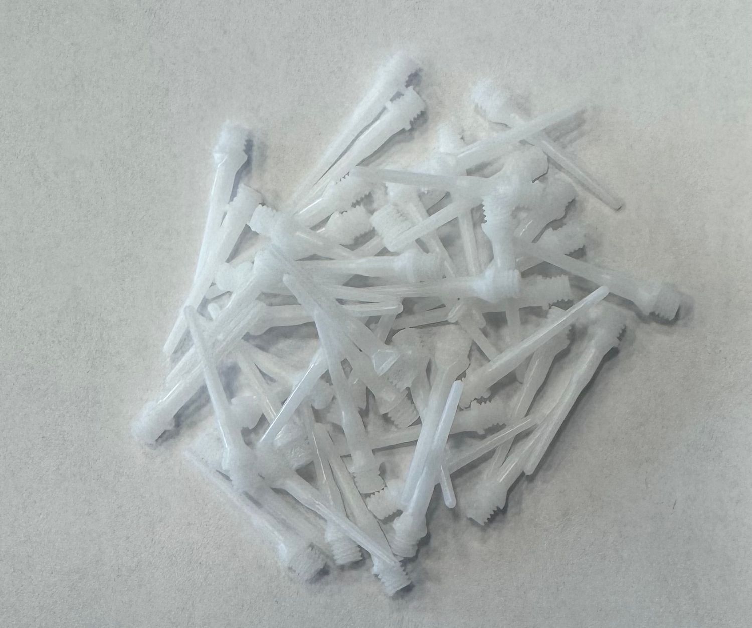 Soft Tip 2BA Standard White  - bag of 50 Pieces