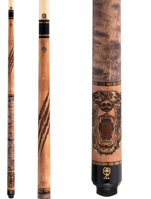 G339 McDermott Cue Stick Grizzley