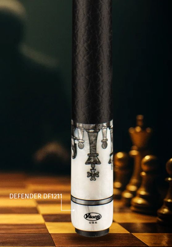 Defender DF1211 Chess Cue Stick upgraded with 12.25mm Raw Whyte Carbon Fiber Shaft