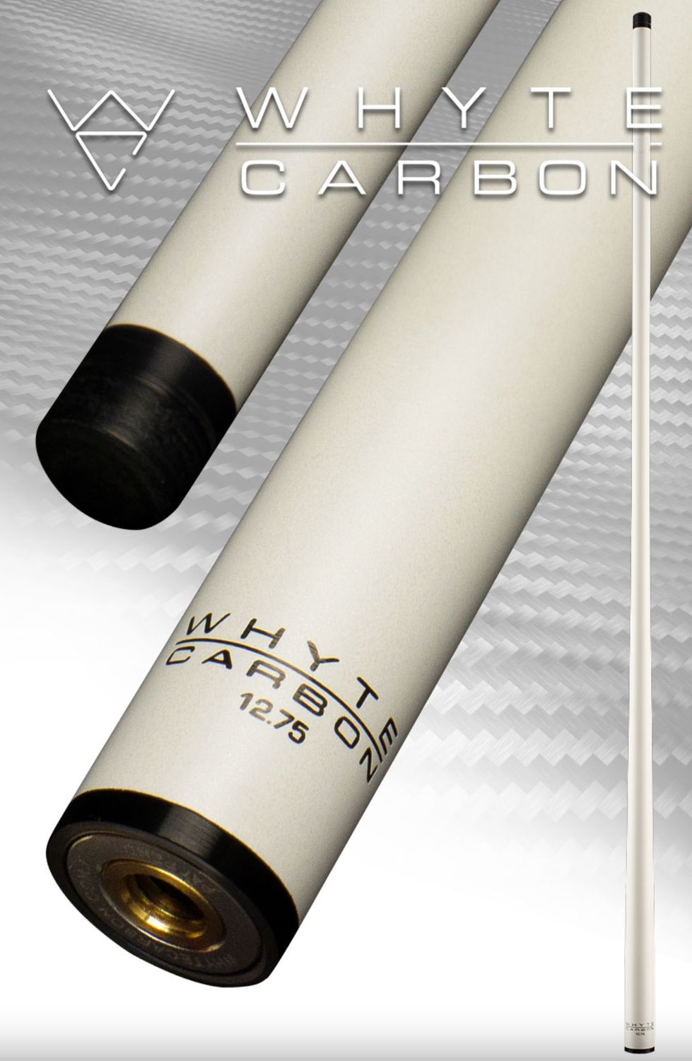 Pearl Whyte Carbon Fiber Shaft with Kamui Black Soft Tip -  12.25mm