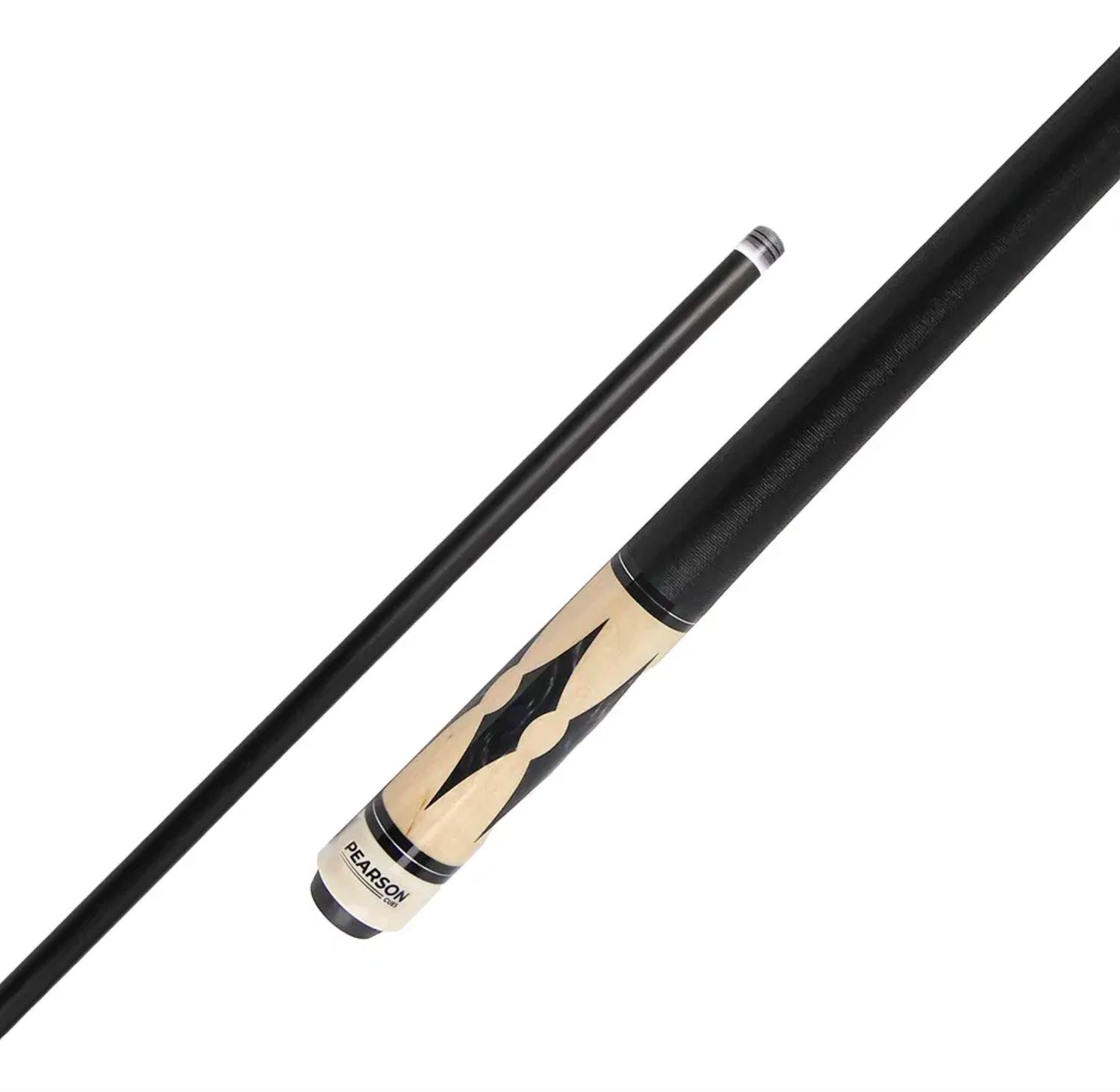 PP-2  Pearson Black Cue Stick with Carbon Fiber Shaft