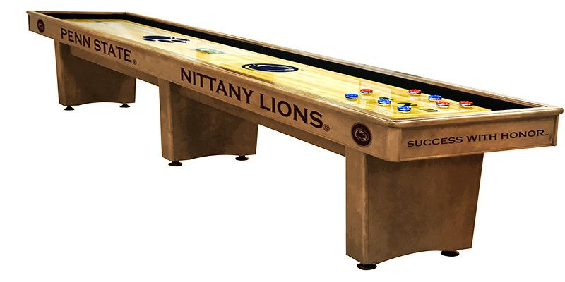 NCAA COLLEGIATE SHUFFLEBOARD TABLE