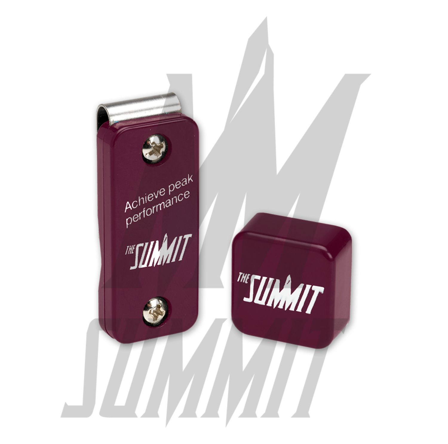 Summit Magnetic Clip Chalker Burgundy