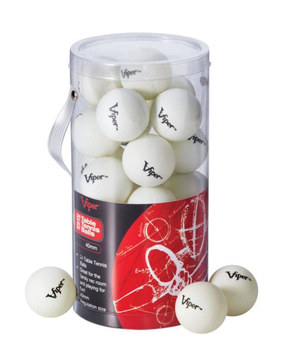 Viper Bulk 24 Pack Table Tennis Ping Pong Balls