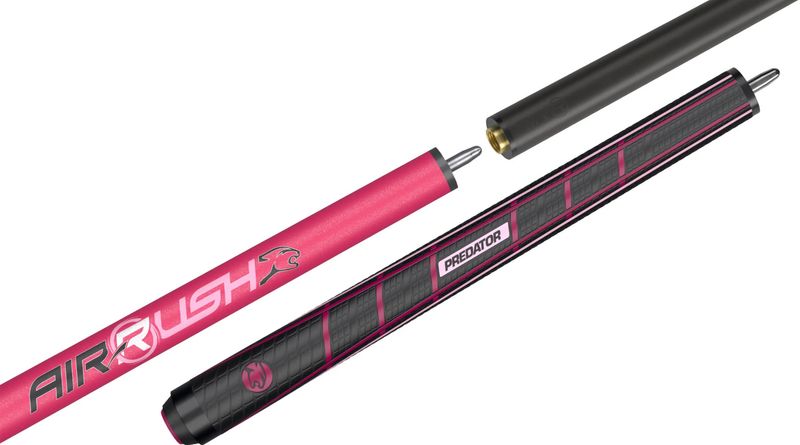 Predator Air Rush Pink - Sports Wrap Cue Stick w/ Revo Air Rush Jump Shaft