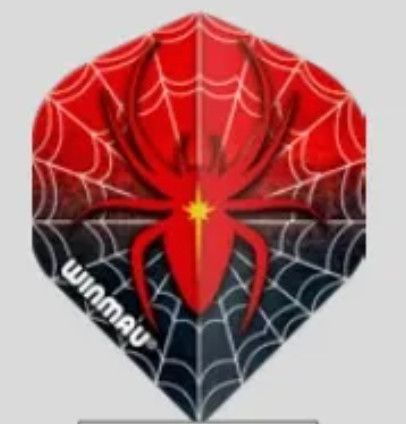 Winmau Red Spider Dart Flight 6900-103