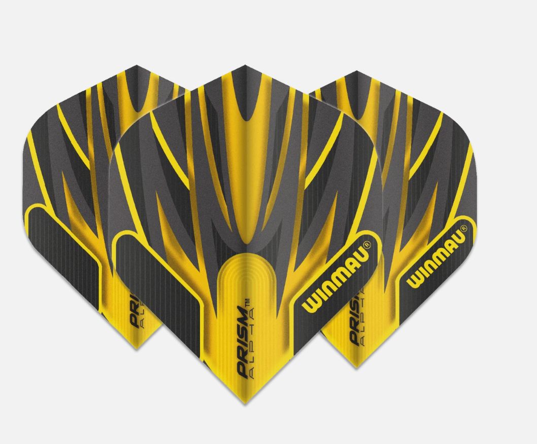 Winmau Yellow Dart Flight 6915-162