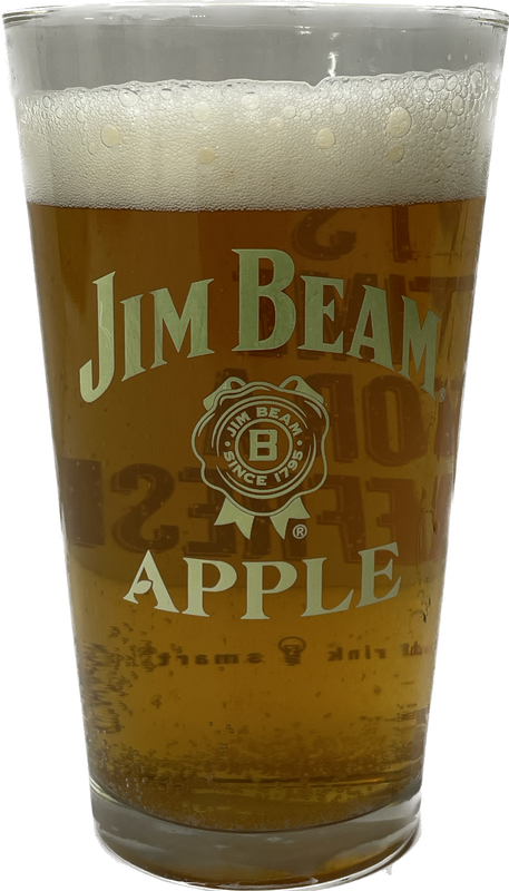 Jim Bean Apple Bar Glass