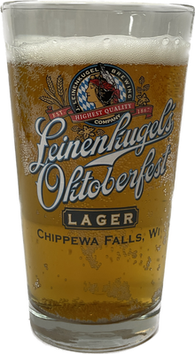 Leinenkugels Oktoberfest Lager Beer Glass