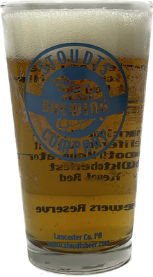 Stoudt Brewing Company Beer Glass